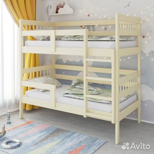 Кровать подростковая двухъярусная Pituso Hanna-2