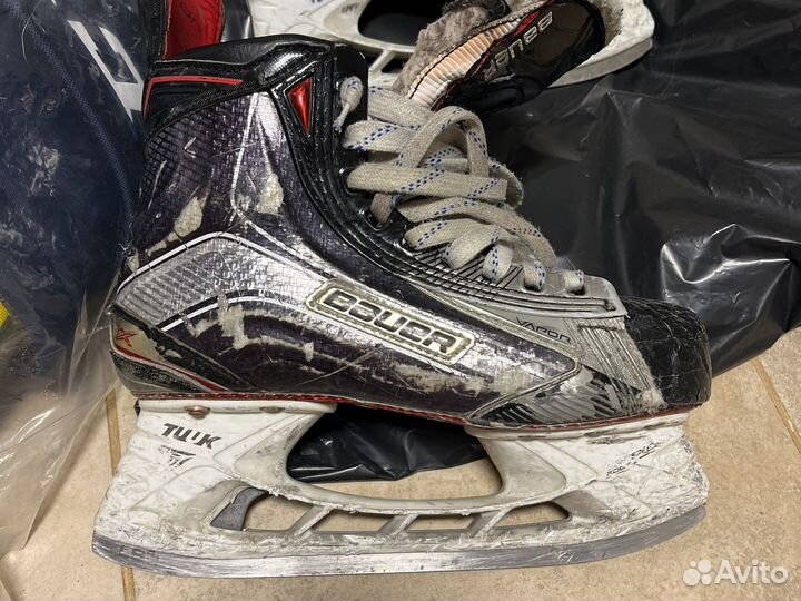Хоккейные коньки бауэр X1 размер eur36,us4, uk3,5