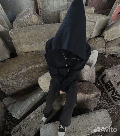 Зип худи Rick Owens type