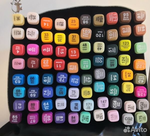 Маркеры для скетчинга 80 штук новые