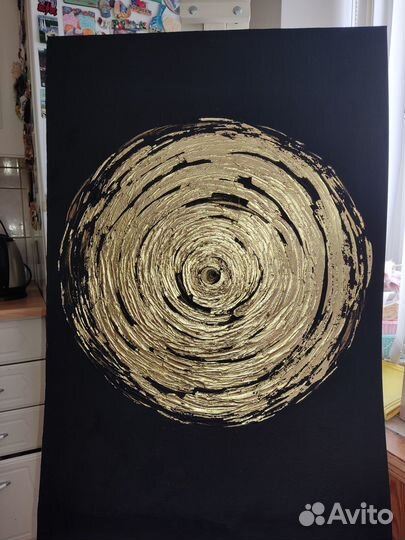 Роскошная картина с поталью