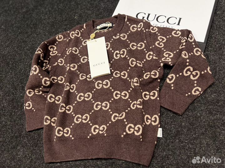 Джемпер свитер gucci детский 1-12 лет