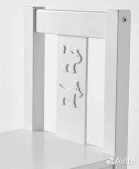 Детский стол и стул IKEA kritter