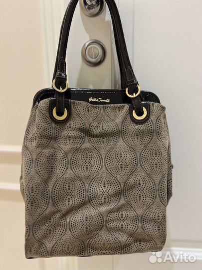 Кожаная сумка Gilda Tonelli