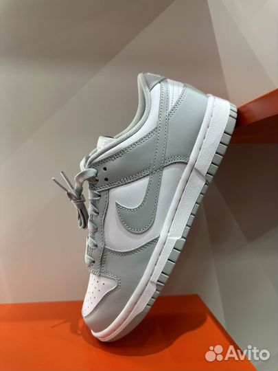 Кеды Nike dunk Low Grey