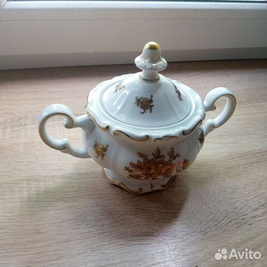 Сервиз чайный Weimar Katharina Золотая Роза 12019