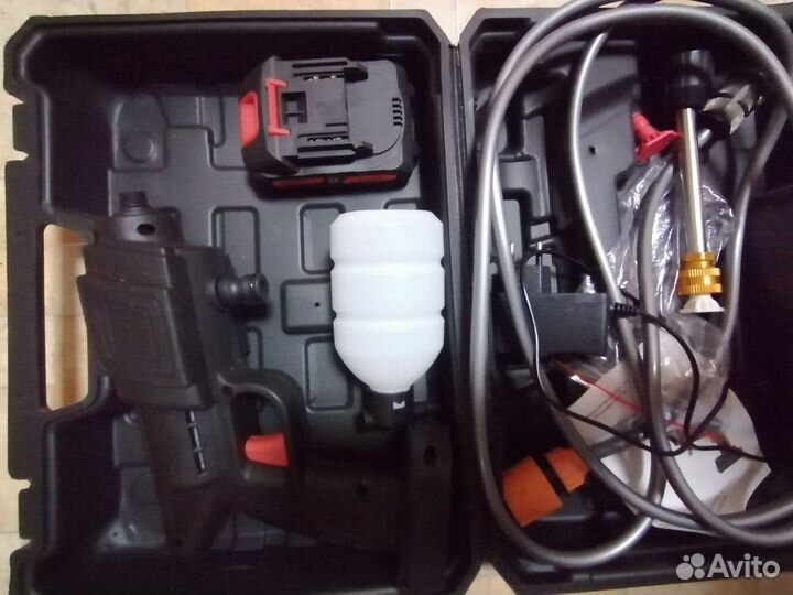 Автомойка высокого давления аккумуляторная