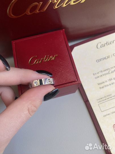 Cartier кольцо
