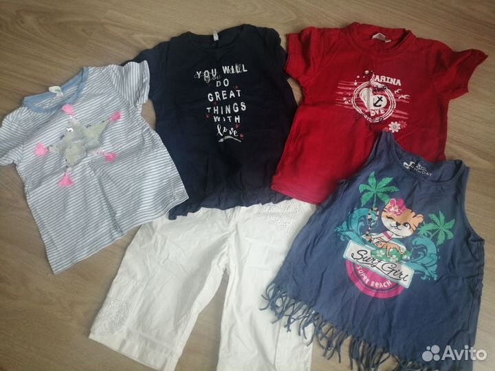 Вещи пакетом на девочку