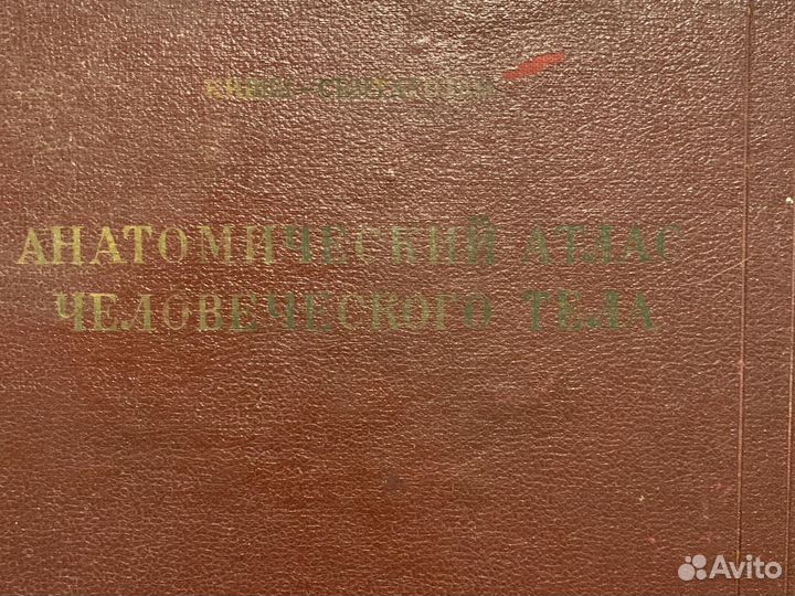 Анатомический атлас человеческого тела 1959 года