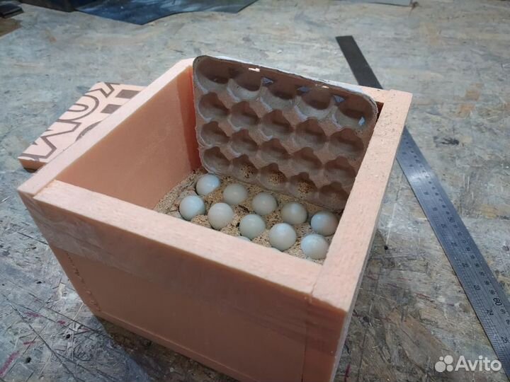 100шт Лотки для яиц перепелов