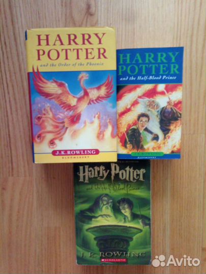Гарри Поттер. Росмэн. Оригинал.7 книг бу +отдельно