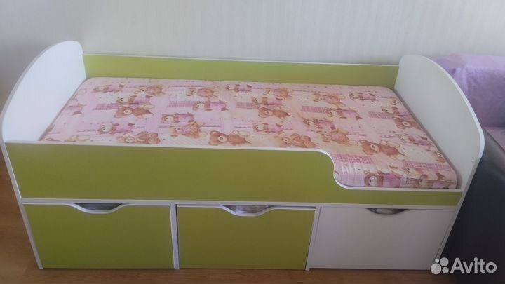 Детская кровать с 3 лет б. у