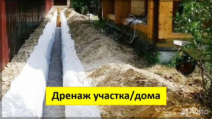 Дренаж участка