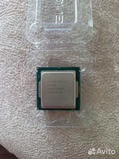Процессор intel core i3-6100 3.7GHz