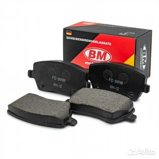 Колодки тормозные дисковые BM FD 8010