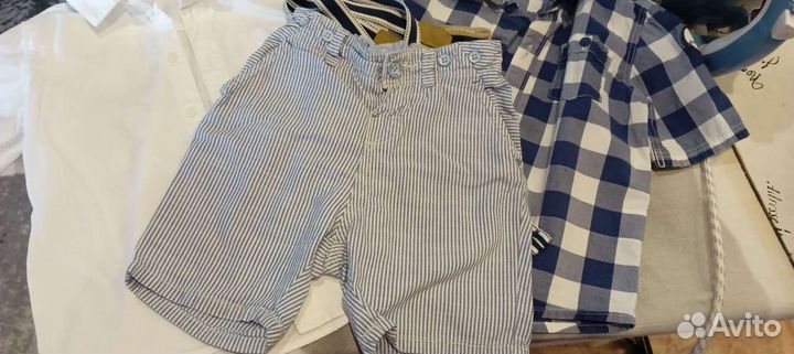 Шорты и рубашка hm 92
