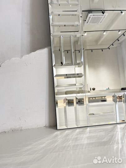 Зеркало прямоугольное дизайнерское 795х1060 мм