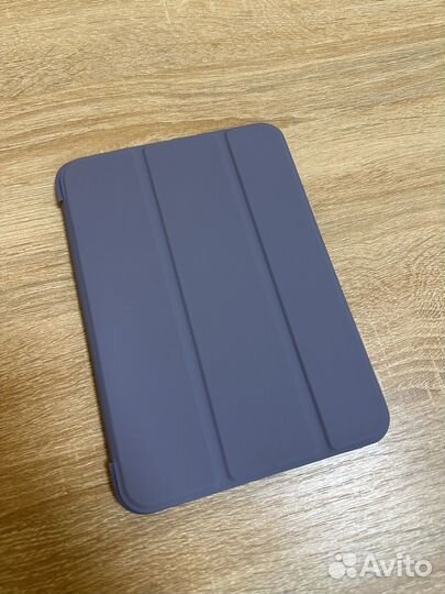 Чехол для iPad mini 6 новый серо-голубой