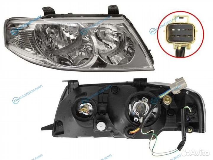 ST-215-11B7R Фара nissan almera classic 07-12 euro
