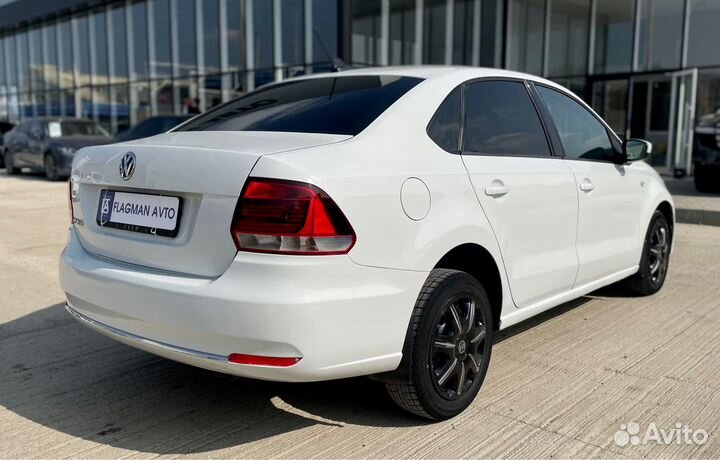 Volkswagen Polo 1.6 AT, 2018, 201 000 км
