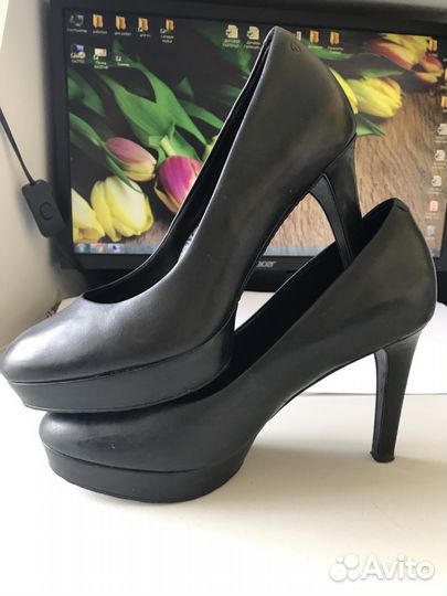 Туфли Rockport by adidas кожаные,р-р 38.5