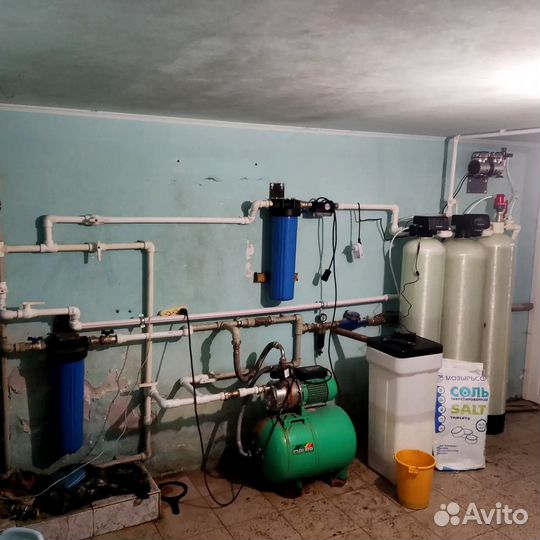 Монтаж систем водоочистки