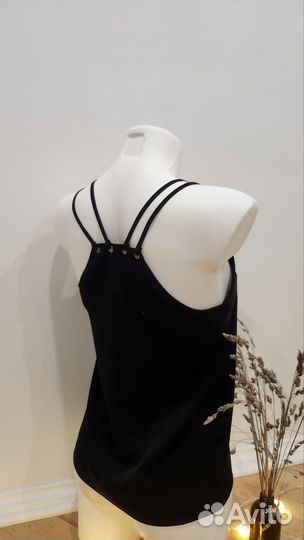Топ женский нарядный вечерний на бретелях