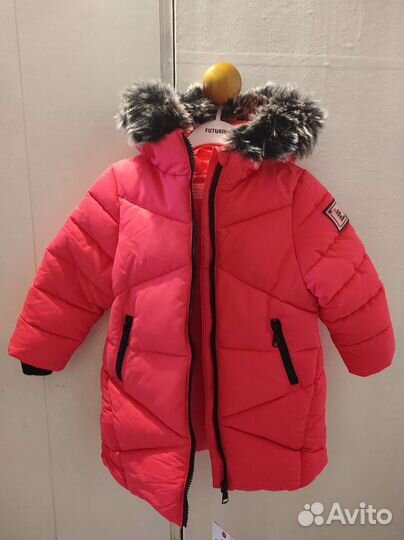 Пальто детское зимнее