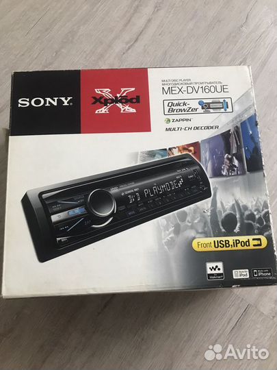 Магнитола sony