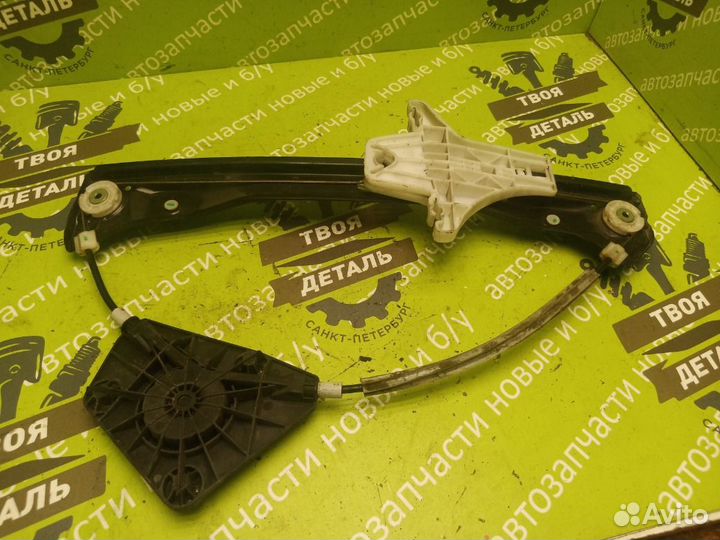 Стеклоподъемник задний левый Vw Jetta 6 1.4 caxa