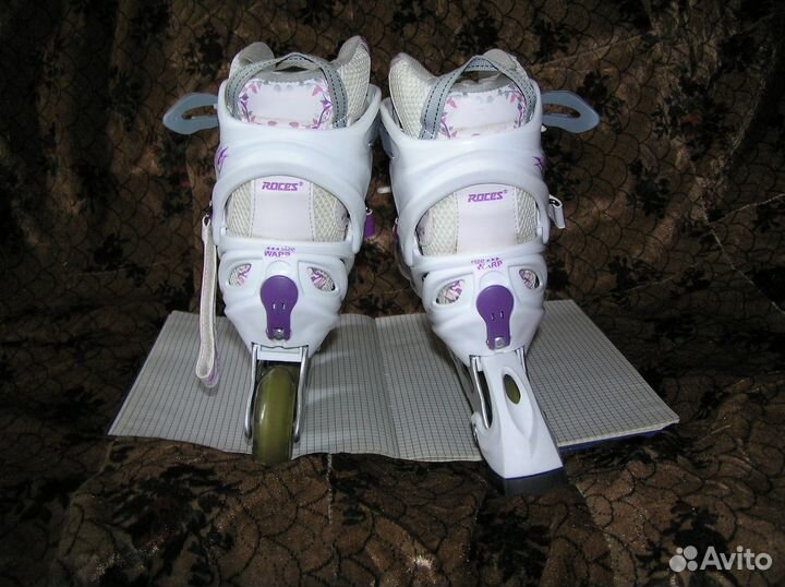 Ролики Детские и Женские 30-35 Раздвижн Рама