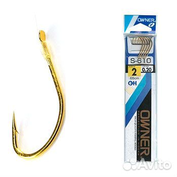 Крючок с поводком Owner S-610 №6 (оригинал)