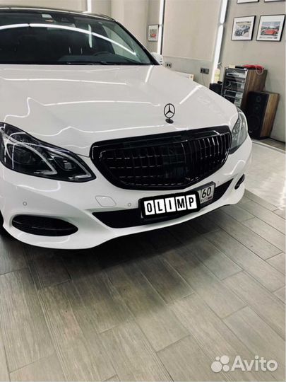 Решетка радиатора на Mercedes W212 майбах