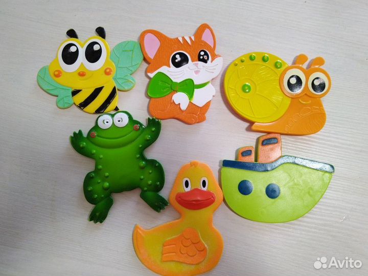 Игрушки на присосках для ванны
