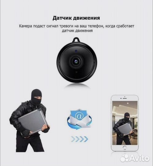 Мини камера видеонаблюдения