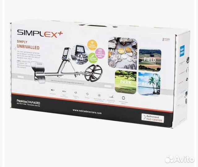 Металлоискатель Nokta & Makro Simplex Plus новый