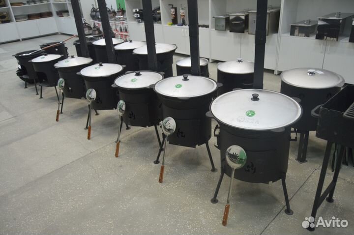 Комплект печей с казанами