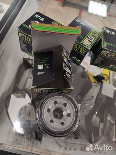 Фильтр масляный hiflo HF138