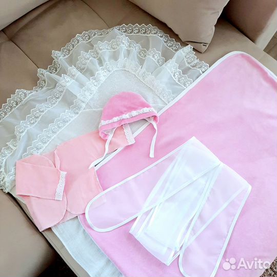 Конверт на выписку для девочки