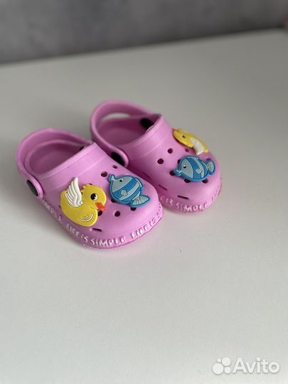 Сабо для девочки