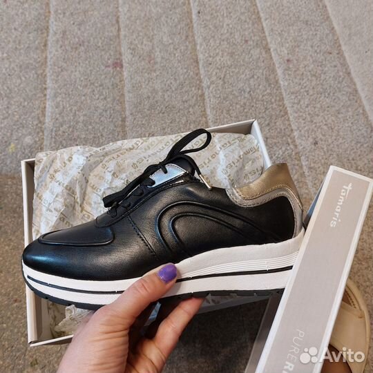 Кеды Кожаные женские 37 размер