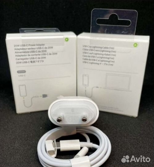 Быстрая зарядка на iPhone 20w premium