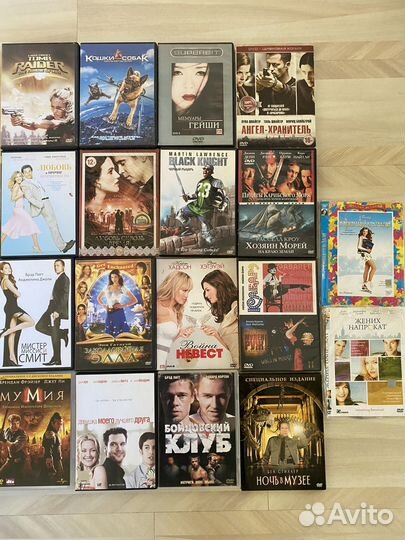 DVD -диски, мультфильмы и фильмы