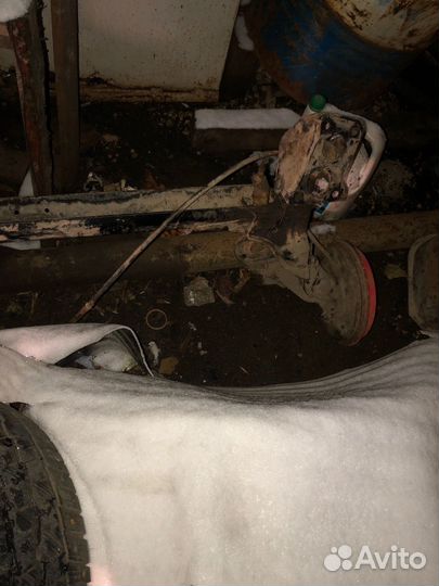 Задняя балка skoda octavia тур