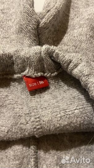 Флисовые теплые штаны reima 98