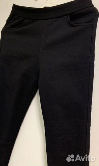 Эластичные теплые новые брюки
