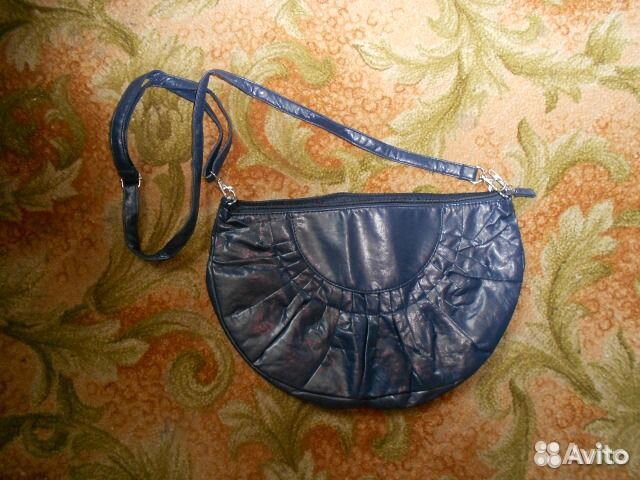 Сумка синяя новая