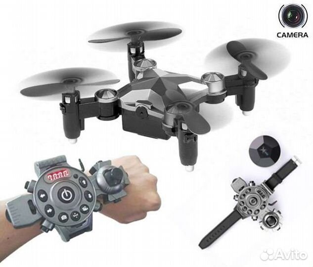 Квадрокоптер мини дрон DH-800