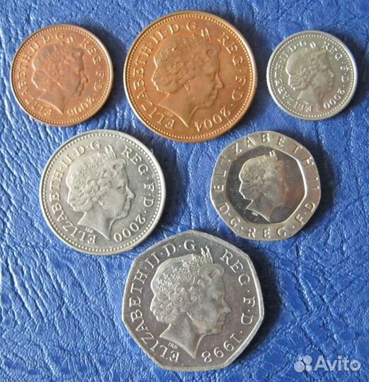 Великобритания, Елизавета II (XF-XF+)